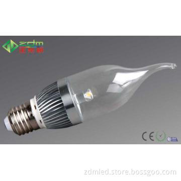 LED Light Candle Bulb 4W E27 Base